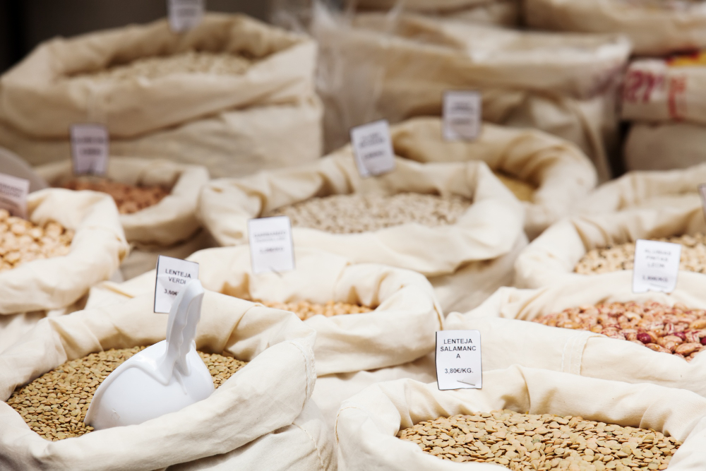 Grains Distribution